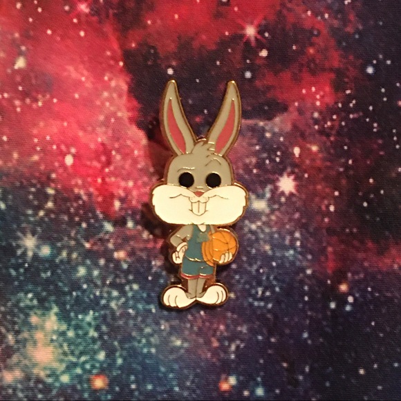 Space Jam Enamel Pin - Picture 3 of 3